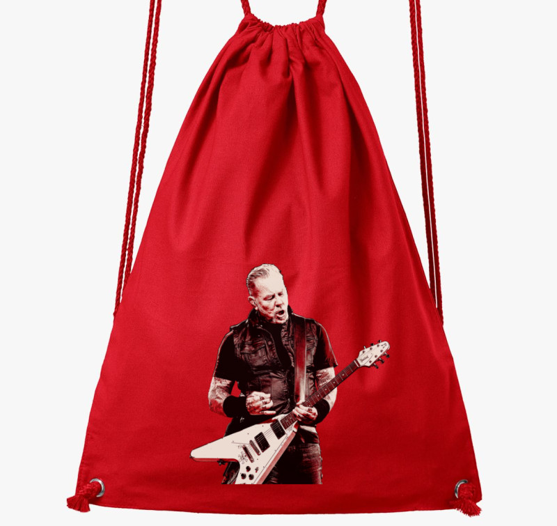 Metallica James Hetfield 2 tornazsák — Piros