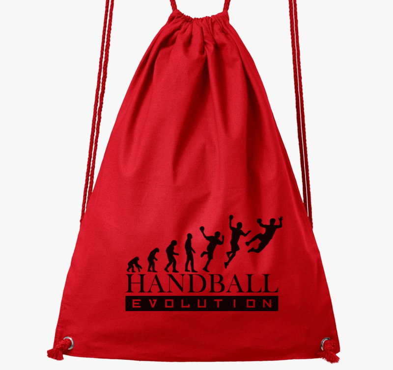 Handball evolution feliratos tornazsák — Piros