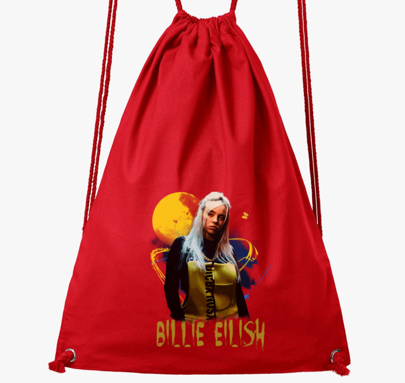 Billie Eilish tornazsák — Piros