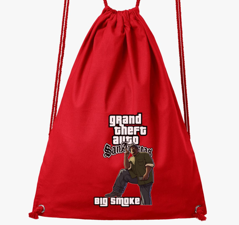 GTA San Andreas - Big Smoke tornazsák — Piros