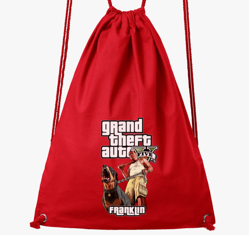 GTA 5 Franklin tornazsák — Piros