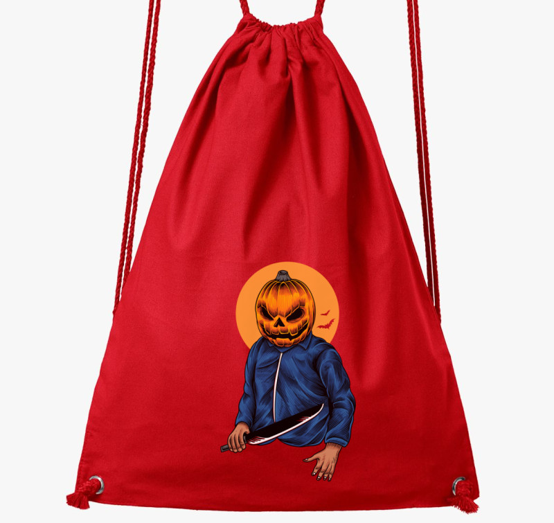 Halloween sorozatgyilkos 1 tornazsák — Piros