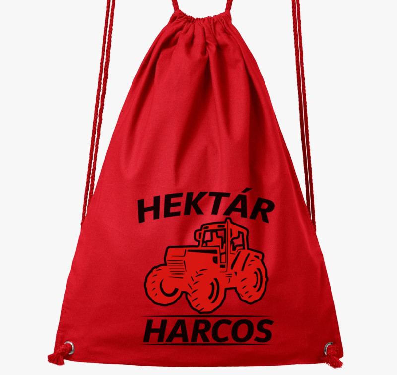 Hektár harcos traktoros tornazsák — Piros