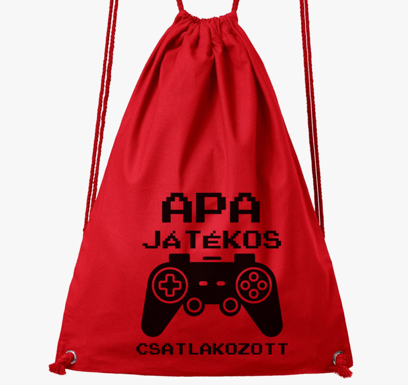 Apa játékos csatlakozott tornazsák — Piros