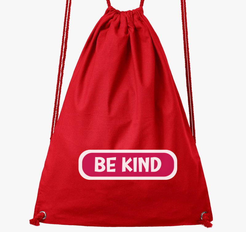Be kind pink tornazsák — Piros