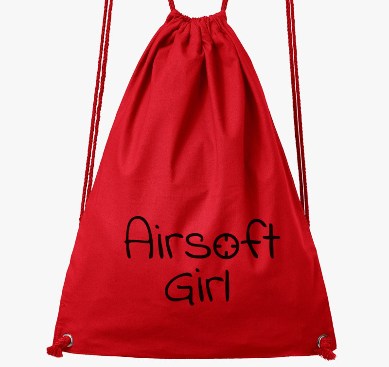 Airsoft Girl tornazsák — Piros