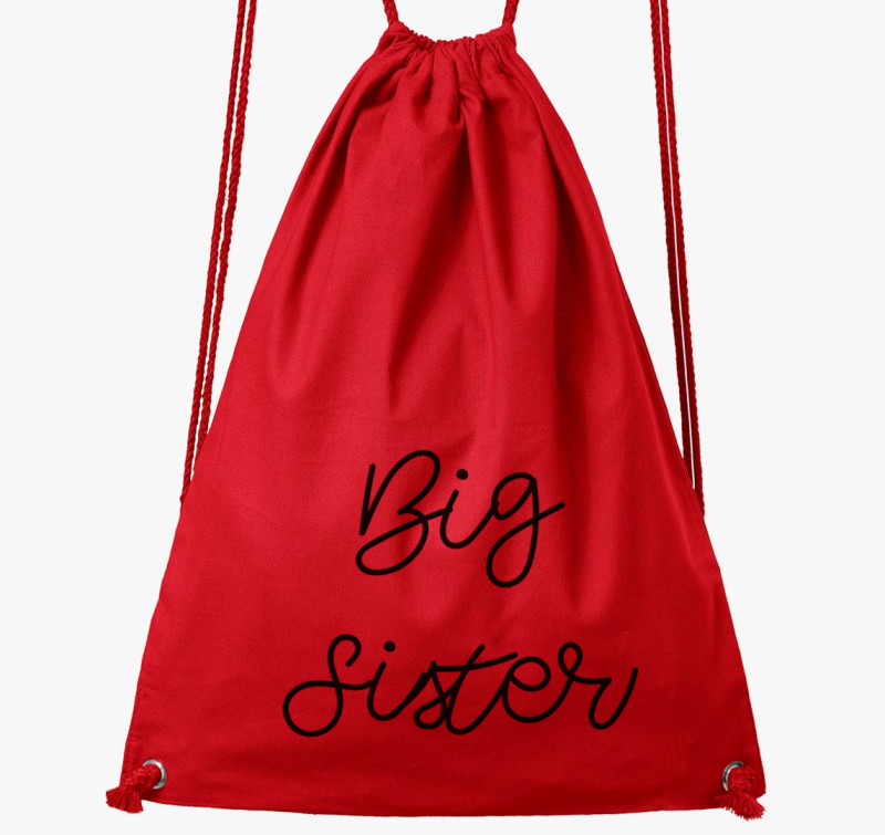 Big Sister nagytesó tornazsák — Piros
