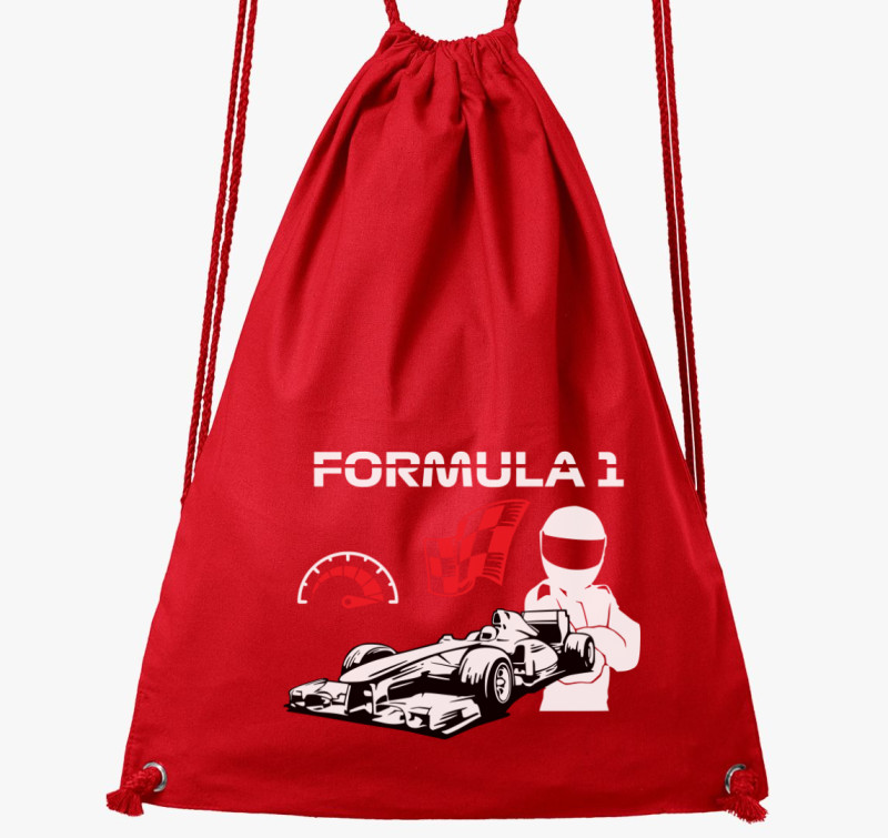 Formula 1 verseny tornazsák — Piros