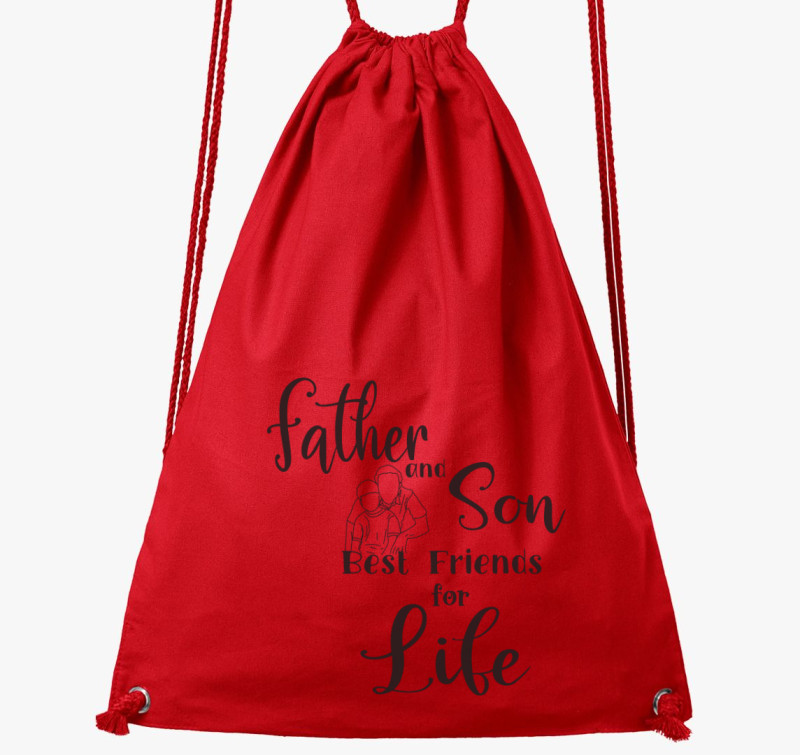 Father and Son ff tornazsák — Piros