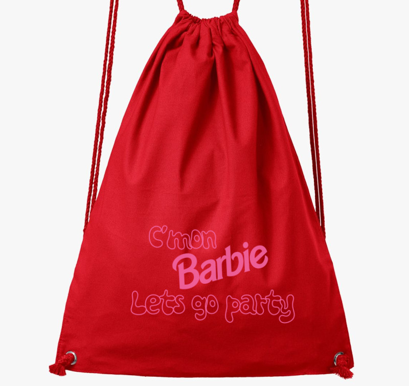 C'mon Barbie tornazsák — Piros