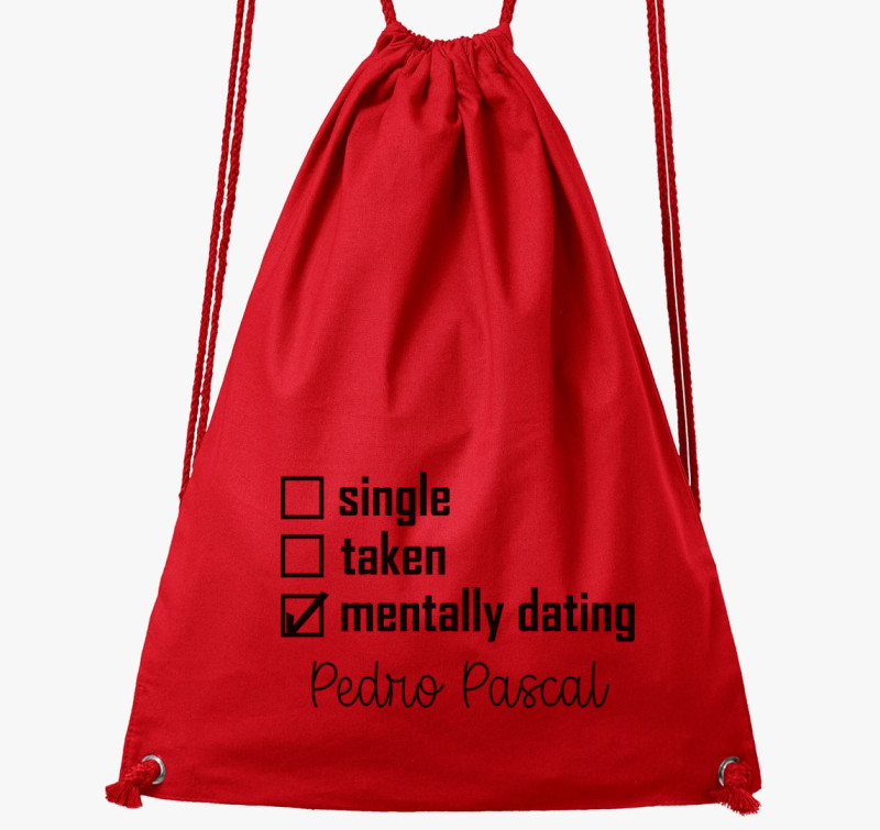 Mentally dating Pedro Pascal tornazsák — Piros