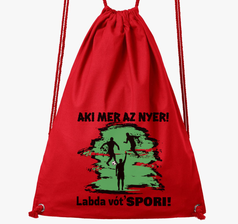 Labda vót spori tornazsák — Piros