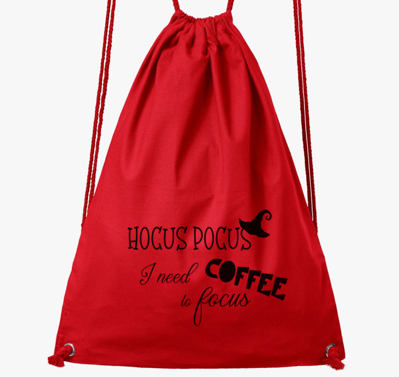 Hocus pocus kv tornazsák — Piros