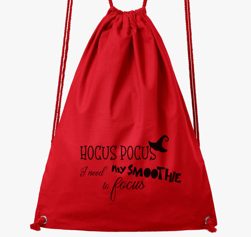 Hocus pocus smoothie tornazsák — Piros