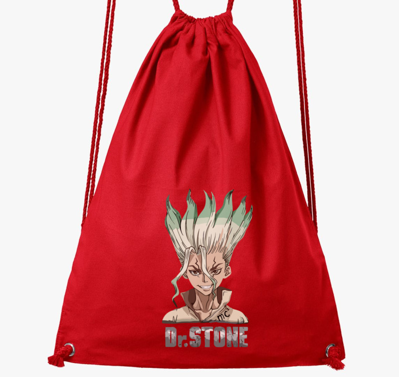 Dr Stone tornazsák — Piros