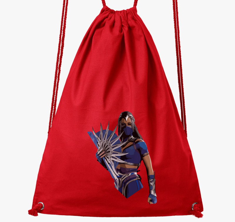 Mortal Kombat Kitana tornazsák — Piros
