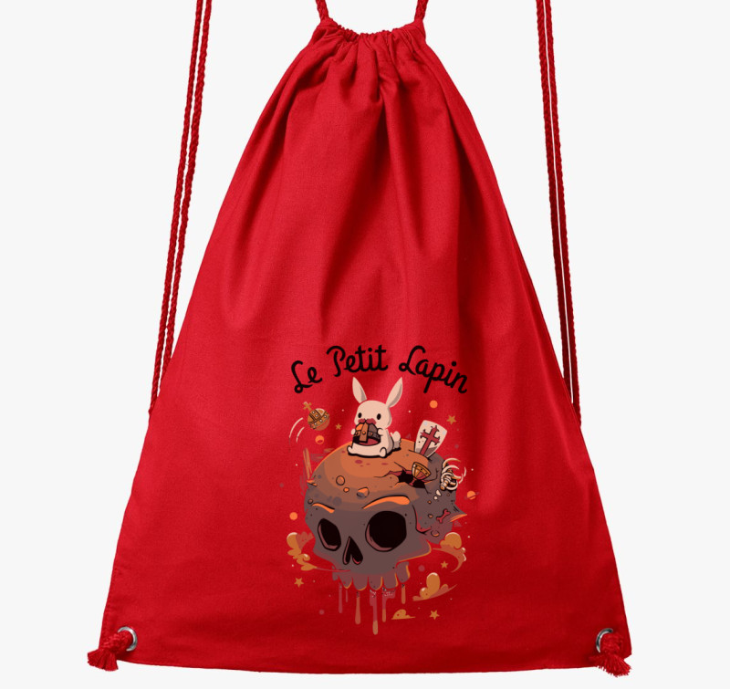 Le Petit Lapin tornazsák — Piros