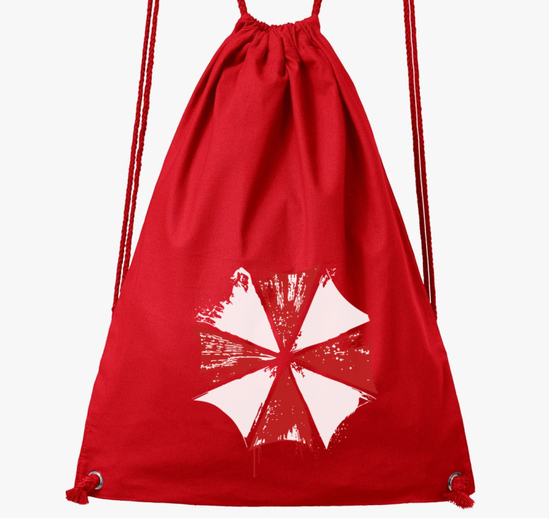 Umbrella corp tornazsák — Piros