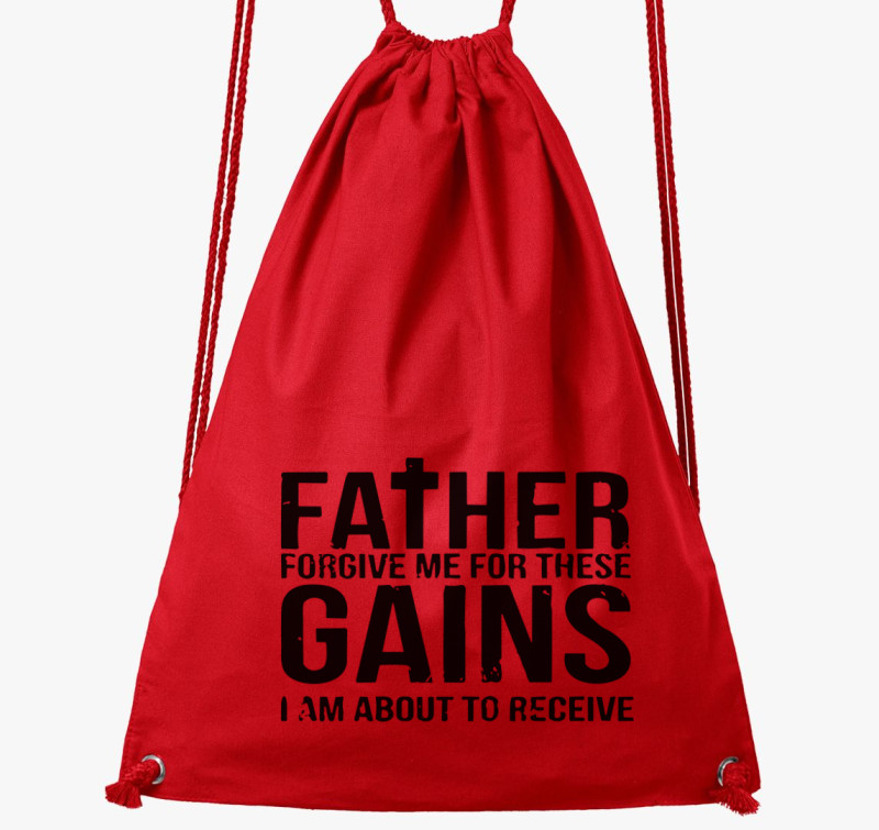 Father tornazsák — Piros