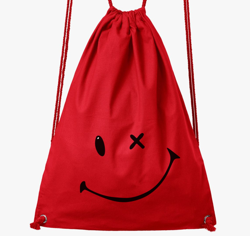 Smiley 3 tornazsák — Piros