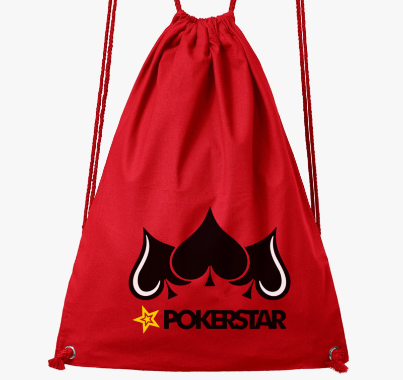 Pokerstar tornazsák — Piros