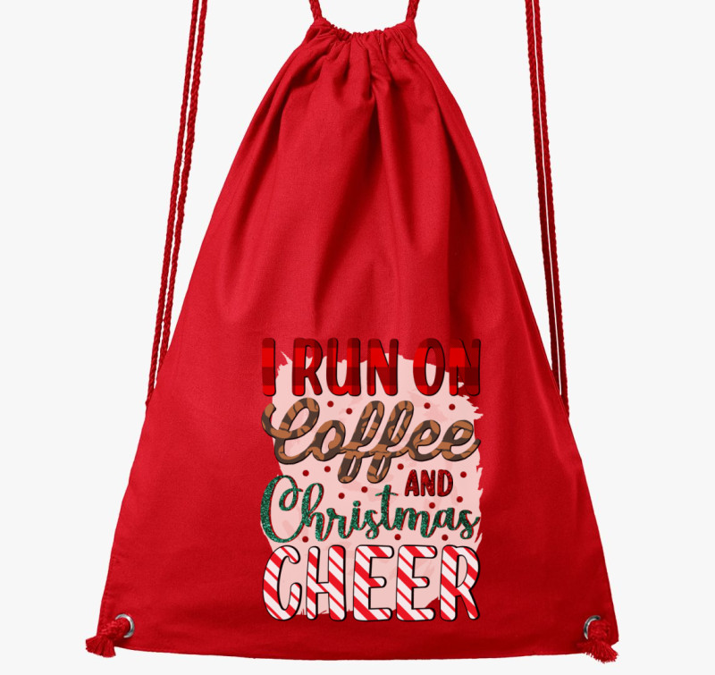 Xmas coffee tornazsák — Piros
