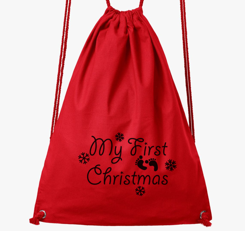 Xmas baby tornazsák — Piros