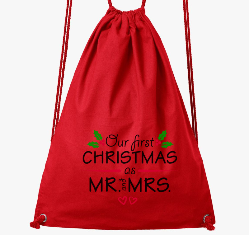 Xmas married tornazsák — Piros