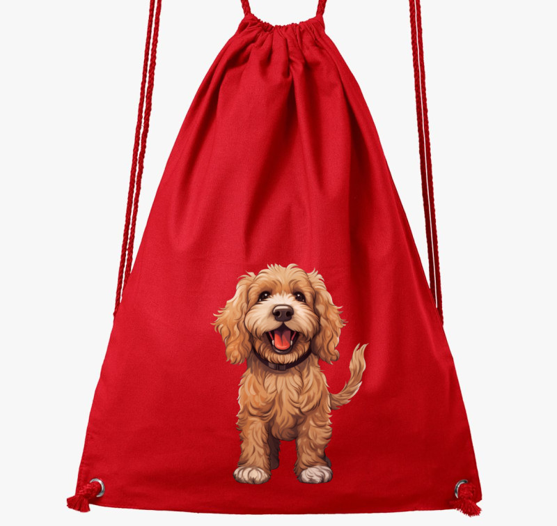 Cockapoo tornazsák — Piros