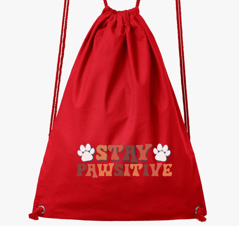 Pawsitive tornazsák — Piros