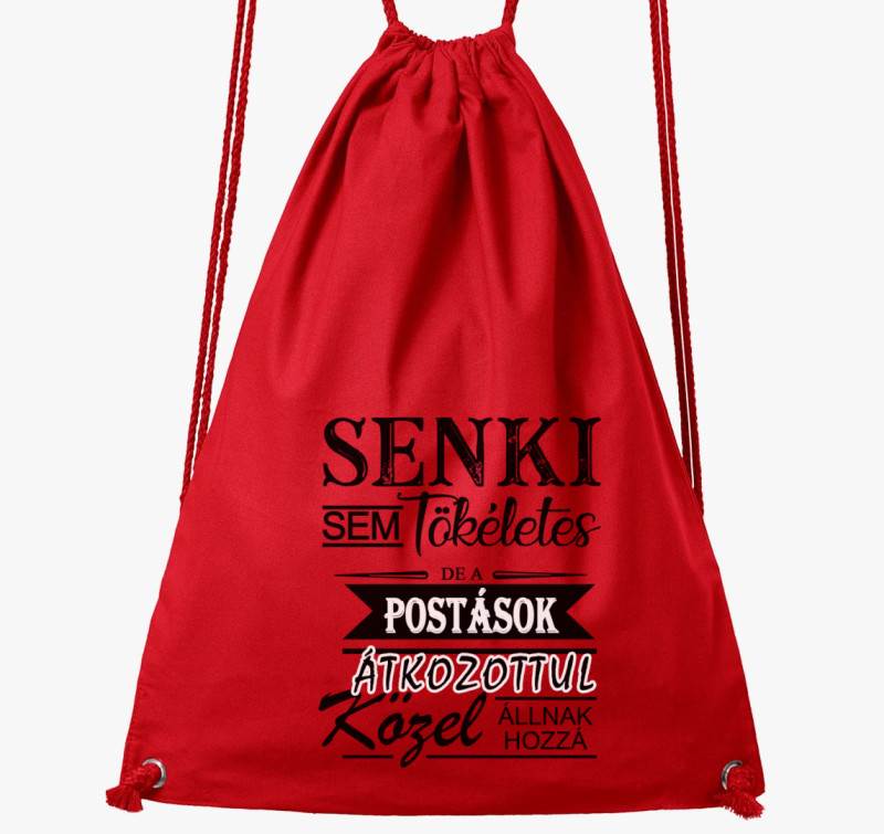 Postás tornazsák — Piros