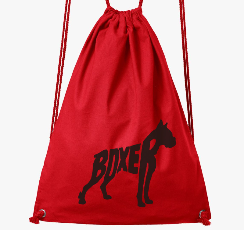 Boxer tornazsák — Piros