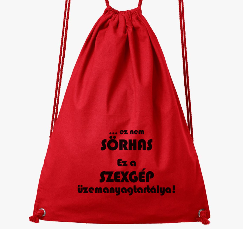Sörhas tornazsák — Piros