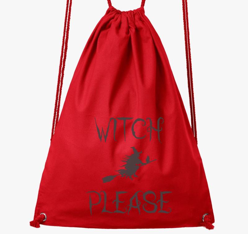Witch Please tornazsák — Piros