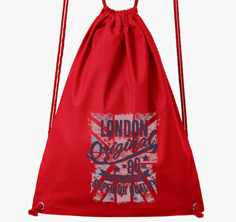 London Original - Prémium tornazsák — Piros