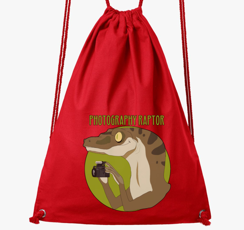 Fotográf Raptor tornazsák — Piros