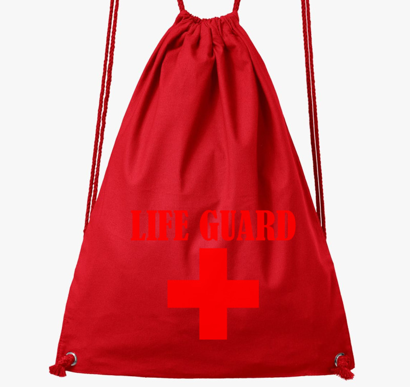 Lifeguard tornazsák — Piros