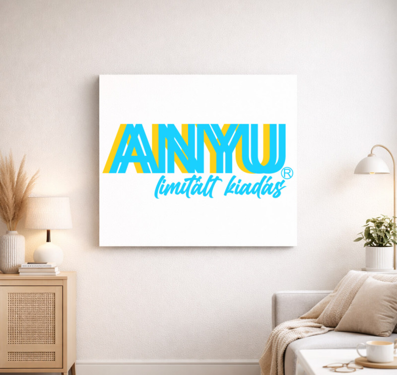 Anya limitált kiadás vászonkép — Fehér