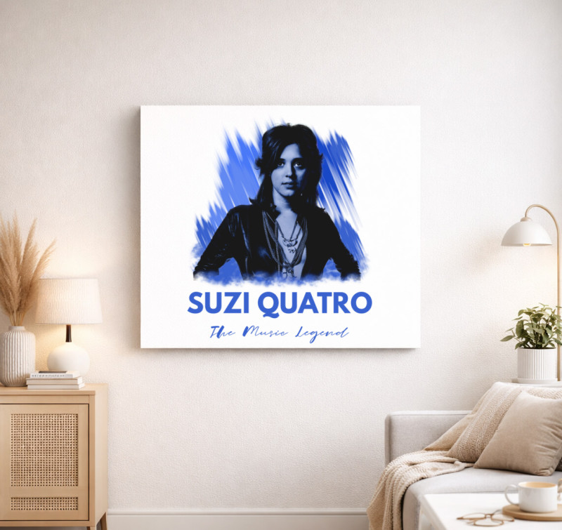 Suzi Quatro vászonkép — Fehér