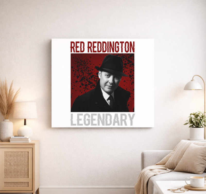 Red Reddington Legenda vászonkép — Fehér