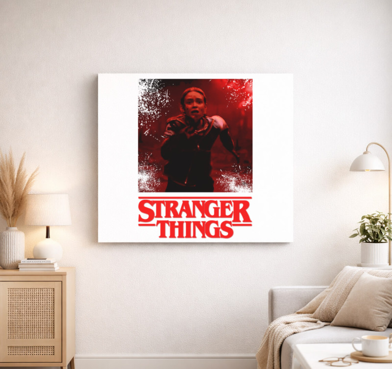 Stranger Things red vászonkép — Fehér