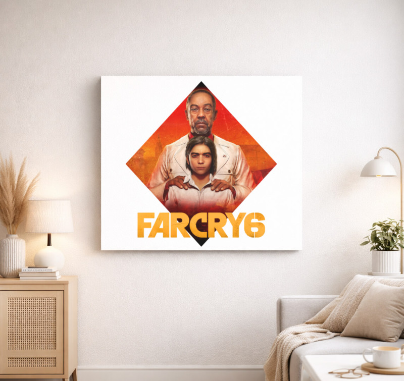 Far Cry 6 vászonkép — Fehér