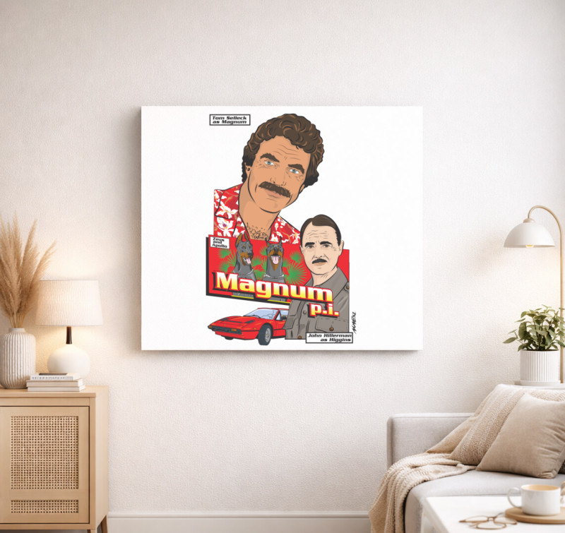 Magnum vászonkép — Fehér