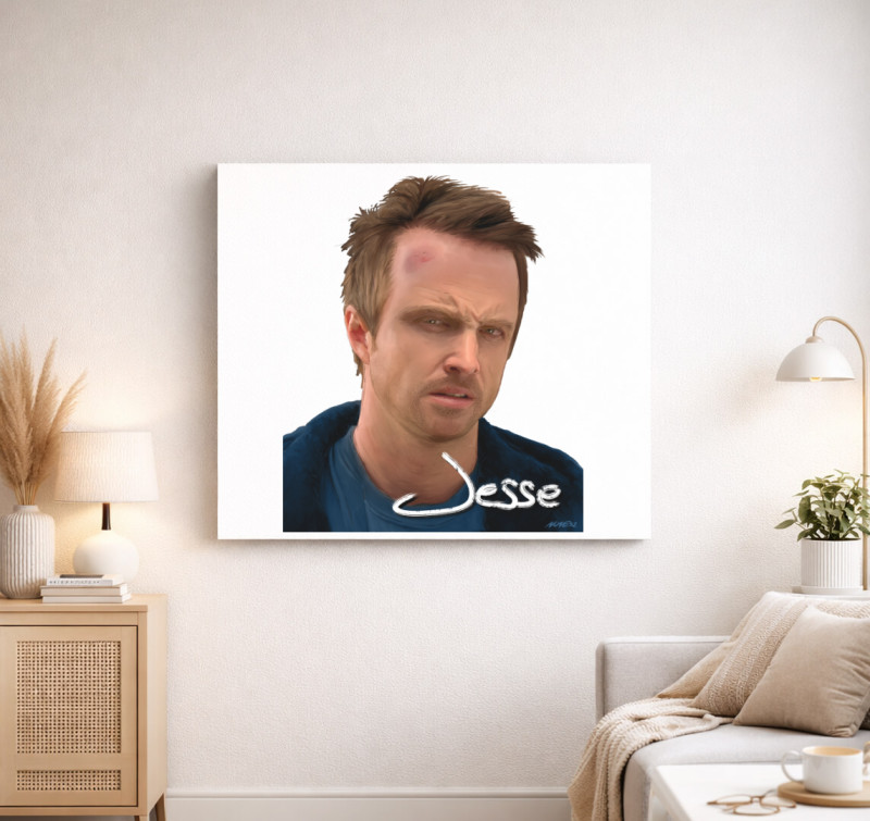 Breaking Bad - Jesse vászonkép — Fehér