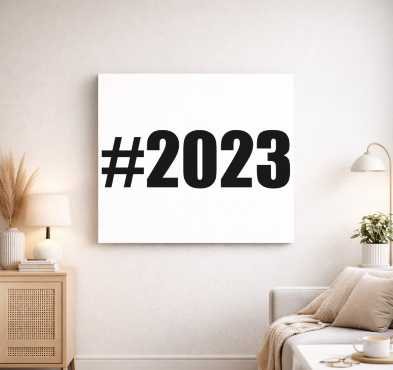 #2023 vászonkép — Fehér