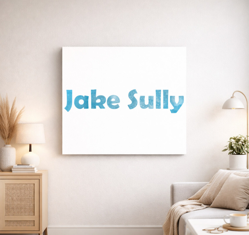 Jake Sully vászonkép — Fehér
