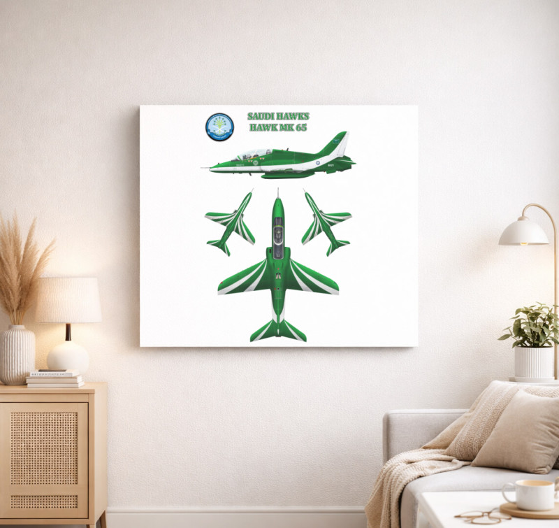 Saudi Hawks 2 póló — Fehér