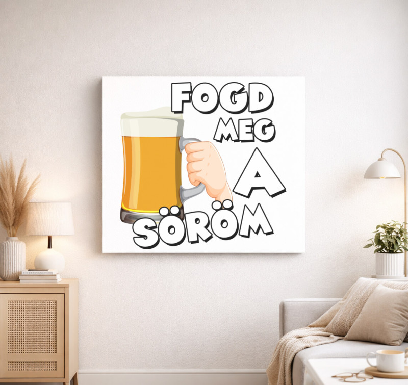 Fogd meg a söröm póló — Fehér