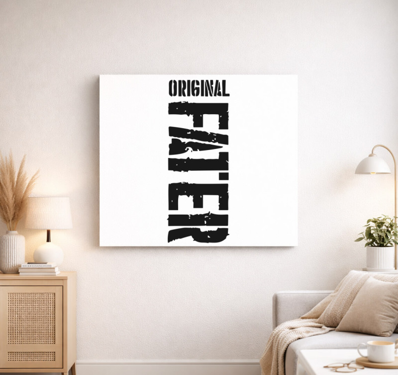 Original Fater vászonkép — Fehér