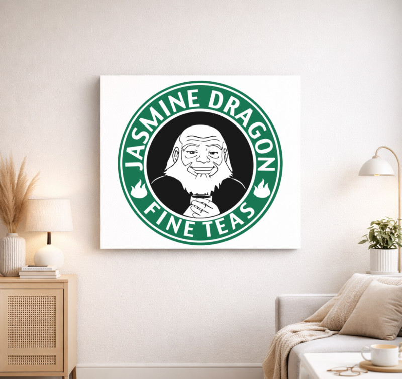 Avatar tea vászonkép — Fehér